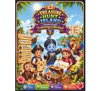 Treasure Hunt Island: Genius Genie Coloring Collection • Book 2 | Fun Coloring Pages for Kids Aged 5+