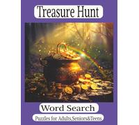 Treasure Hunt Word Search: “55 Puzzles Filled with Mystery, Adventure, and Fun”.