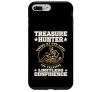 Treasure Hunter Confiance illimitée aventurier Explorateur Coque pour iPhone 7 Plus/8 Plus