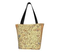 Treasure Maze Sac à bandoulière tendance pour femme, sac à main, convient pour le week-end, les voyages, le shopping, sac à bandoulière