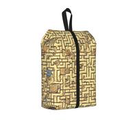 Treasure Maze Sac à chaussures de voyage étanche pour valise, 3 en 1, pochette de rangement pour entraîneurs de gym