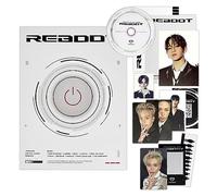 TREASURE - [REBOOT] (Ver. 3) Photobook + CD + QR Lyrics Card + Postcard + Photocard + ID Photo + Selfie Photocards + Folded Poster + Bookmark + Lucky Scratch Card + 5 Extra Photocards