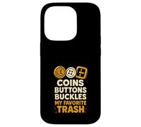 Treasure Relics Lost Coins Find Metal Detecting Adventure Coque pour iPhone 14 Pro