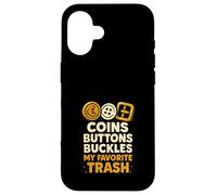 Treasure Relics Lost Coins Find Metal Detecting Adventure Coque pour iPhone 16