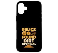 Treasure Relics Lost Coins Find Metal Detecting Adventure Coque pour iPhone 16 Plus