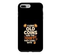 Treasure Relics Lost Coins Find Metal Detecting Adventure Coque pour iPhone 7 Plus/8 Plus