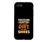 Treasure Relics Lost Coins Find Metal Detecting Adventure Coque pour iPhone SE (2020) / 7/8