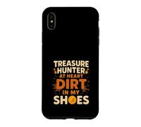 Treasure Relics Lost Coins Find Metal Detecting Adventure Coque pour iPhone XS Max
