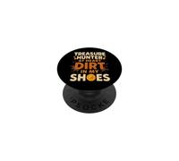 Treasure Relics Lost Coins Find Metal Detecting Adventure PopSockets PopGrip Adhésif