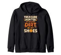 Treasure Relics Lost Coins Find Metal Detecting Adventure Sweat à Capuche