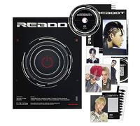 TREASURE - TREASURE - [REBOOT] (Ver. 1) Photobook + CD + QR Lyrics Card + Postcard + Photocard + ID Photo + Selfie Photocards + Folded Poster + Bookmark + Lucky Scratch Card + 5 Extra Photocards