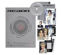 TREASURE - TREASURE - [REBOOT] (Ver. 2) Photobook + CD + QR Lyrics Card + Postcard + Photocard + ID Photo + Selfie Photocards + Folded Poster + Bookmark + Lucky Scratch Card + 5 Extra Photocards