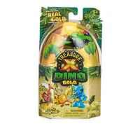 TREASURE X Dino Gold : Coffret Individuel Chasseurs de Dinosaures. Découvre l’expérience Sauve et collectionne des Dinosaures Miniatures ! Découvriras-tu Un trésor en Or véritable ?