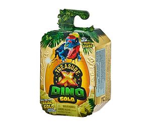 Treasure X Dino Gold Mini Dino Pack Unboxing toy Dig and discover collectable Dino figures Will you find real gold treasure 8 levels of adventure