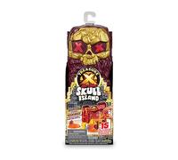 TREASURE X Lost World Tour de Lave, Tour au Trésor, Mini playset avec 15 Niveaux d'aventure, 2 Figurines d'action et Le trésor doré TX, 3 différents, +4 Ans, célèbre (TRR64000)