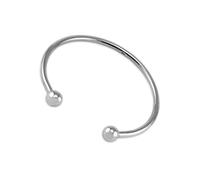 TreasureBay Bracelet jonc en argent sterling 925 pour femme
