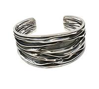 TreasureBay Bracelet jonc en argent sterling 925 pour femme et fille