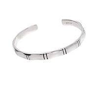 TreasureBay Superbe bracelet jonc en argent sterling 925 massif pour homme et femme