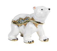 Treasured Trinkets - Polar Bear Metal Die Cast Trinket Box