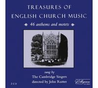 Treasures of English Church Music by Cambridge Singers (1995) Audio CD