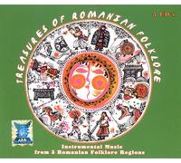 Treasures Of Romanian Folklore : Instrumental Music From 5 Romanian Folklore Regions (5 CD box set)
