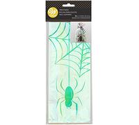 Treat Bags 10/Pkg-Iridescent Spider