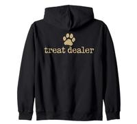 Treat Dealer Paw Art Humour Maître Chien Passion Animaux Sweat à Capuche