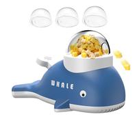 Treat Dispensing Dog Toy - ABS, Whale-Shaped Puzzle Feeder | Stimulation interactive Slow Feeder Mental Stimulation, Food Dispensing Toy For Aggressive Chewers, Small and Large Pets, Indoor Training