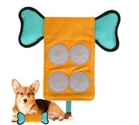 Treat Dispensing Dog Toys, Interactive Dog Toy Food Dispenser, 9.06x7.76x1.18 Inches Sound Slow Feeder Puzzle Games for Puppy, Medium, Large Training, Enrichment, Boredom, Teething, Keep Them Busy