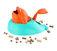 Treat Dispensing Dog Toys - Interactive Stimulating Press Slow Feeder | Pet Treat Dispenser & Intelligenzspielzeug für Pet, Puppy, Kitten | Small, Large & Medium - Home, Travel, Indoor & Outdoor