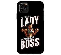 Treat yourself like a lady, burn like a boss Coque pour iPhone 11 Pro Max