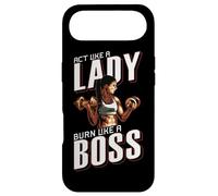 Treat Yourself Like a Lady, Burn Like a Boss Coque pour iPhone Air
