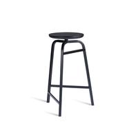 Tabouret de bar surface d’assise chêne Treble 65cm WxHxD 44x65x30cm
