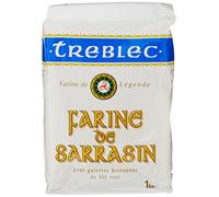 Treblec Farine de Blé de Sarrasin 1 kg - Lot de 5