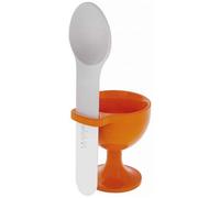 TREBONN Set Coquetier + cuillère Orange