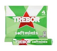 Trebor Lot de 3 boîtes de menthe poivrée 132 g