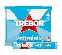 Trebor Softmints Lot de 4 menthe verte 179 g