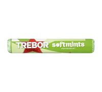Trebor Softmints Menthe poivrée, menthe poivrée rafraîchissante aromatisée à la menthe poivrée, rouleau de 45 g (lot de 1)