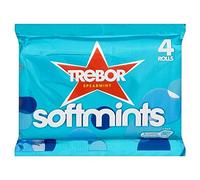 Trebor Softmints Spearmint (4 par paquet - 179g) - Paquet de 2