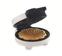 Trebs 13100 Gaufrier cœur - appareil 1000 W pour 5 gaufres en forme de cœur, 5 niveaux de cuisson, revêtement antiadhésif double, poignée Cool-Touch, rangement vertical, pieds antidérapants
