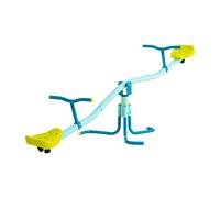 TP Toys – Trébuchet à bascule rotatif Spiro – Métal 360° – Argent/Orange/Noir