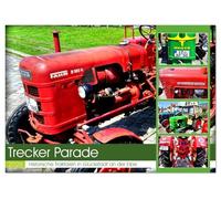 TRECKER PARADE - Historische Traktoren in Glückstadt an der Elbe (Tischkalender 2026 DIN A5 quer), CALVENDO Monatskalender: Oldtimer-Traktoren der Fünfziger Jahre in Glückstadt