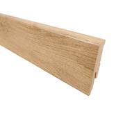 TRECOR® Plinthe stratifiée en chêne Timber, format : 58 x 19 x 2600 mm - vous achetez 1 pièce de 260 cm de long (plinthe | 260 cm, chêne timber oak)
