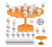 Tree Balance Game - 16.5x12cm Rabbit Balance Tree Game | Rabbit Theme Educational Focus And Balances Training Toy, For Kids 3+ Home Family Night Party Classroom Kindergarten Preschool Birthday