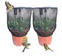 Tree Blankets - Orchard Screening for Gardening | Fine Weave Shield with Locking Cinch Cords & Reusable Weatherproof Material for Citrus, Rosebushes, Saplings and Potted Foliage in Winter