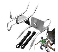 Tree Climbing Spikes, Cat Claw Tool, Pole Shoes Gear, Anti-Slip Portable, Safety Rack Pedal, Multipurpose Climbing Equipment for Outdoor Work, Maintenance, Rescue, Metal