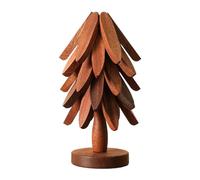 Tree Coasters - Dessous De Plat Pour Plats Chauds | Dessous De Plat En Bois, Conception En Forme D'Arbre Antidérapant | Napperon De Table En Bois, Coussins Chauds Pour Dortoir, Restaurant, Table À Man