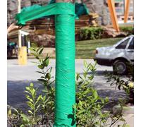 Tree For Protection Wrap Lot de 2 rouleaux de bandage en tissu non tissé respirant pour protéger l'écorce d'arbre contre le gel, le soleil et les dommages causés aux animaux (vert)