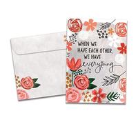 Tree-Free Greetings Carte de vœux d'anniversaire écologique fabriquée aux États-Unis 100 % papier recyclé 12,7 x 17,8 cm We Have Everything (GO65248)