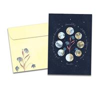 Tree-Free Greetings Carte de vœux pour toutes les occasions - Respectueux de l'environnement - Fabriquée aux États-Unis - 100 % papier recyclé - 12,7 x 17,8 cm - Harnais Relax Connect (GO65264)